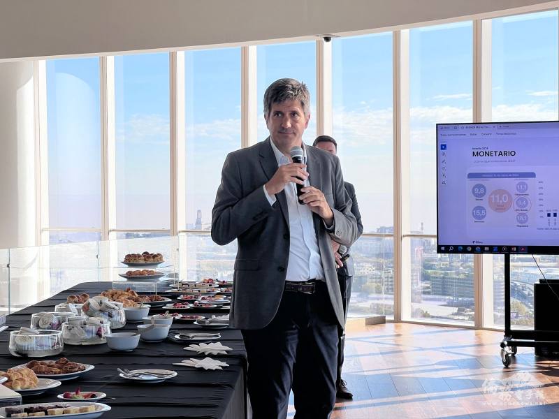 投資經理Marcelo Aubone解說阿根廷目前經濟情況