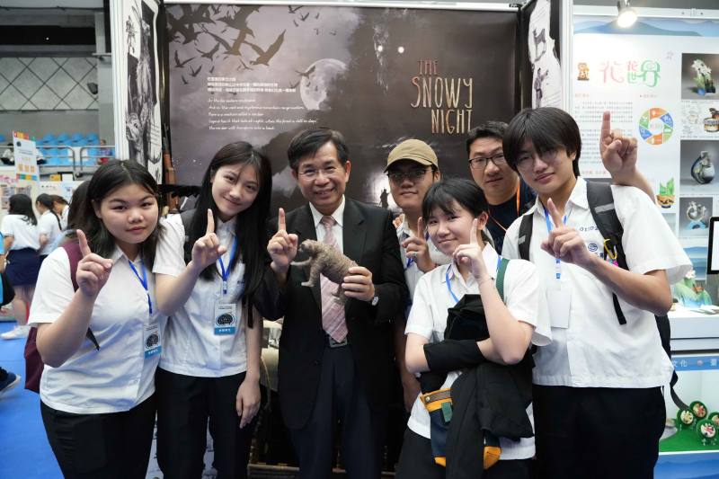 部長與學生現場互動