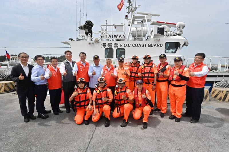 行政院長陳建仁視察「苗栗離岸風場」