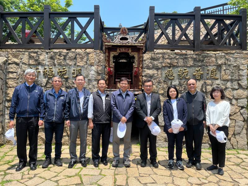 視察媽祖宗教園區觀光建設