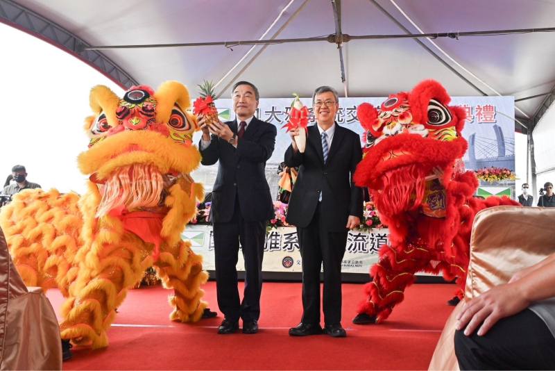 院長陳建仁出席「國1增設大雅系統交流道」通車典禮