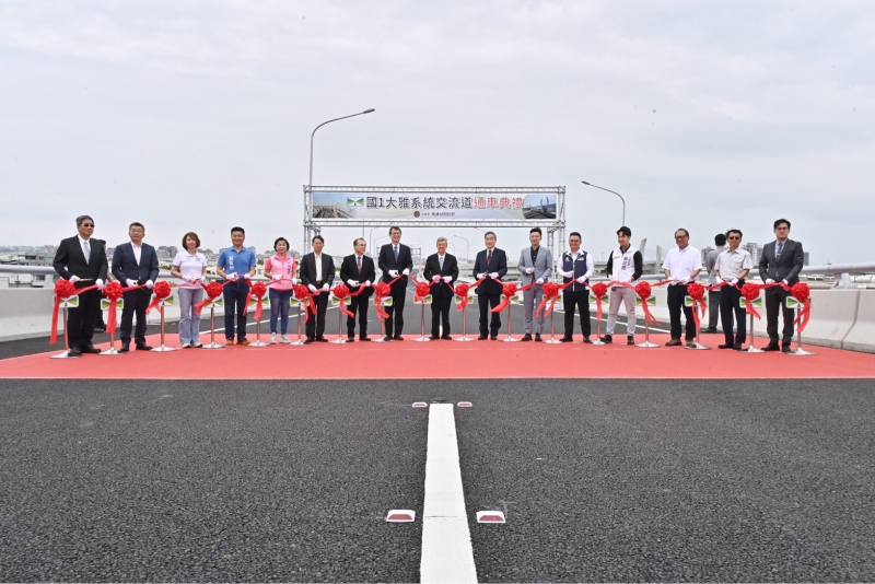 院長陳建仁出席「國1增設大雅系統交流道」通車典禮