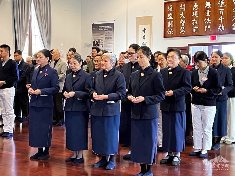 波士頓慈濟人禮佛，慶祝三節合一