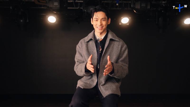 林柏宏為紀錄片《追尋電影夢》苦練口說，首度挑戰以全英語受訪，暢談從選秀歌手意外成為演員的歷程