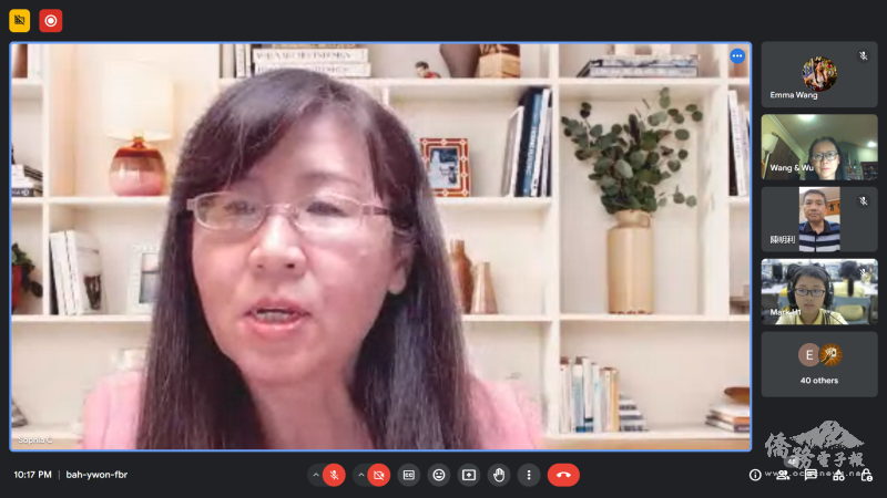 Director Chuang speaking about the significant impact of the program