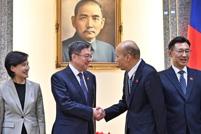 卓院長22日拜會立法院長韓國瑜