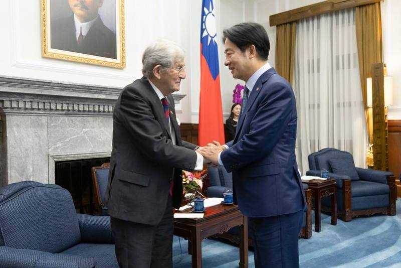 President Lai meets British delegation to presidential inauguration ...