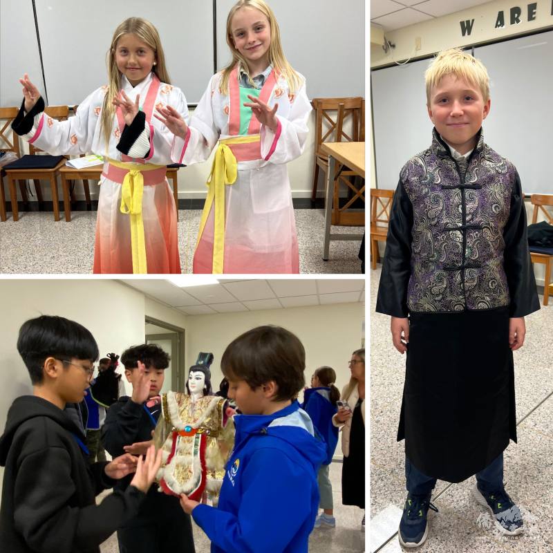 Waihi Beach School學生體驗歌仔戲戲服及布袋戲操偶技巧