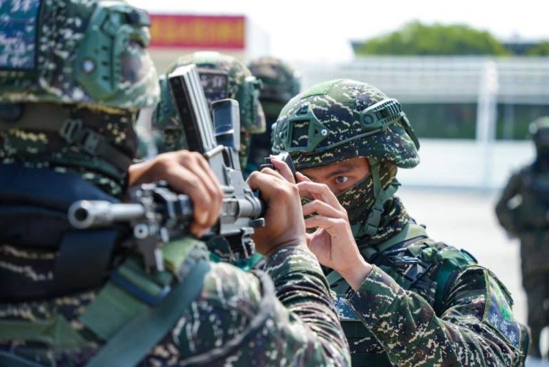 進訓部隊執行戰備檢查。（取自中華民國海軍臉書）