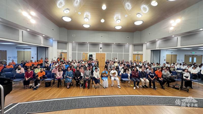 橙縣臺灣傳統週經典音樂會吸引近300位來賓出席