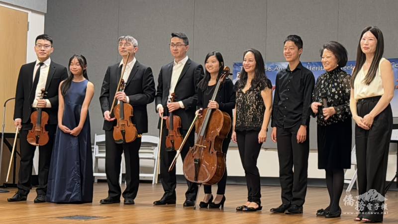 松濤室內樂團參加臺灣經典音樂會演出