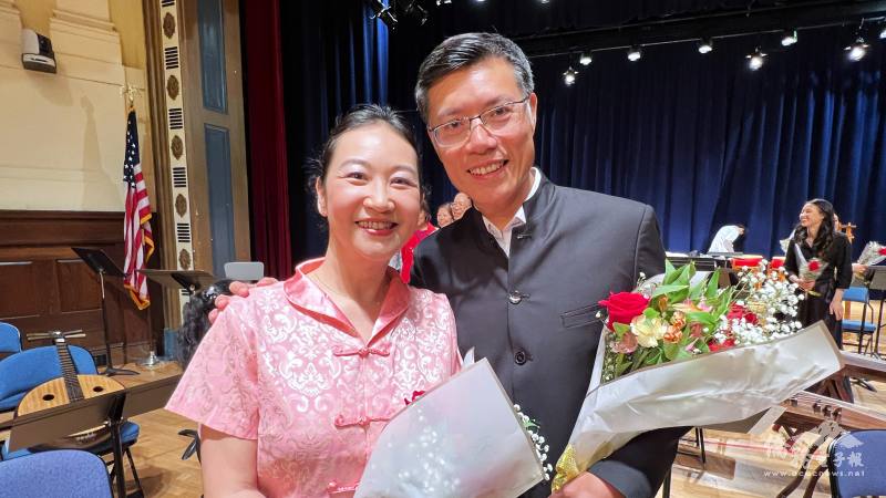 楊信宜接下團長重任，將和身為樂團指揮的丈夫陳志新，攜手經營