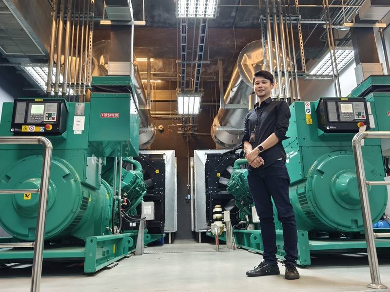 台中國家歌劇院工務資訊部經理陳英傑（圖）目前是歌劇院最資深員工之一，工作內容涵蓋機電設備維修到落實場館永續