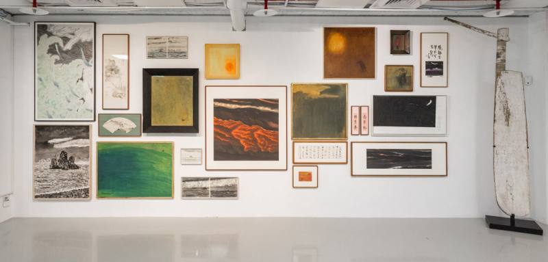 異雲書屋籌畫推出展覽「一間裱褙店：青雨山房」，匯集70名國內外藝術家、逾200件作品，盼傳達「裱框店」的獨特魅力。（異雲書屋提供）