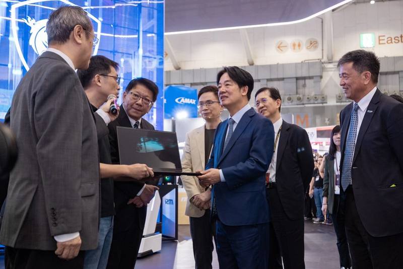 總統出席「2024台北國際電腦展開幕典禮」