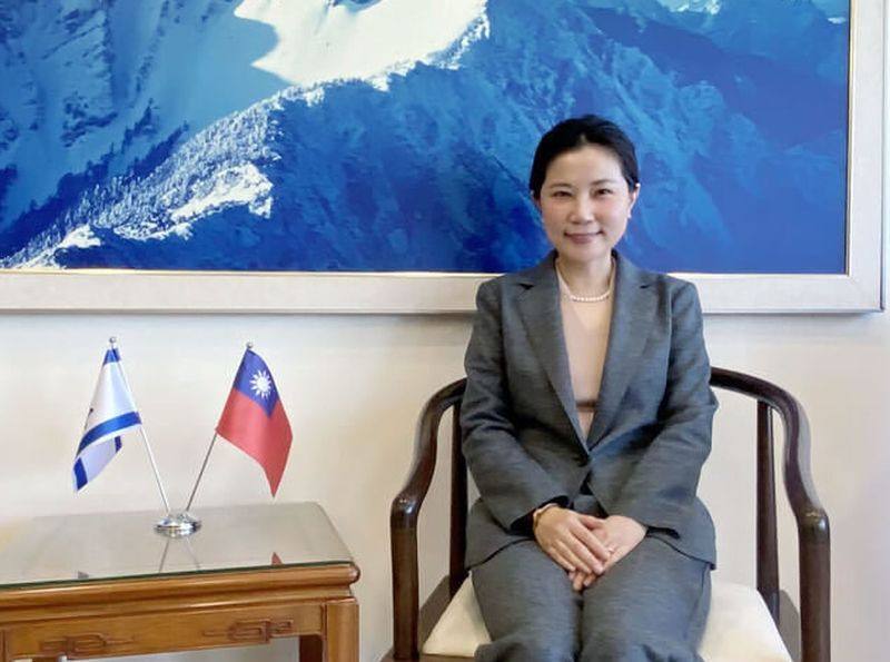 駐以色列代表李雅萍。 (圖:中央社)