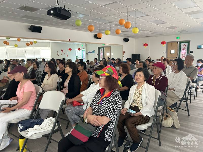 超過60位社區民眾出席聆聽講座