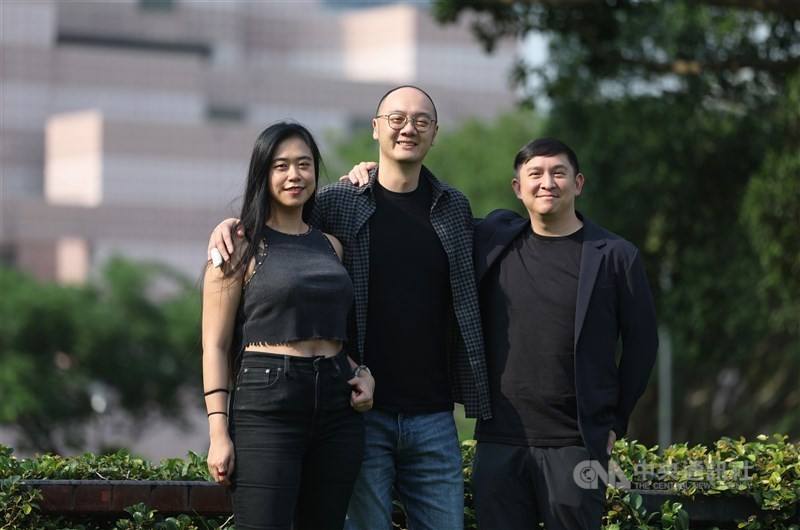 From right: Co-founder of video live-streaming service Twitch Kevin Lin, co-founder of co-working space FutureWard Jonathan Liao, founder of sound company Ambidio Inc. Iris Wu. CNA photo