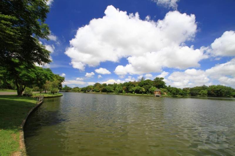 黃埔湖。（擷取自陸軍軍官學校臉書）