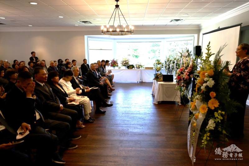 密西根僑界百餘位僑界友人，一同緬懷追思前輩馮紀漪