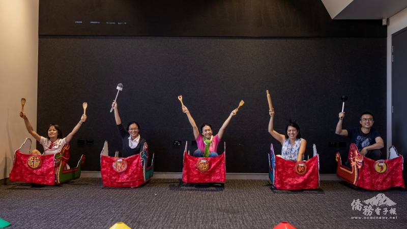 陸上龍舟成人競賽參賽者合影（Darwin Rex Yu Photography提供）