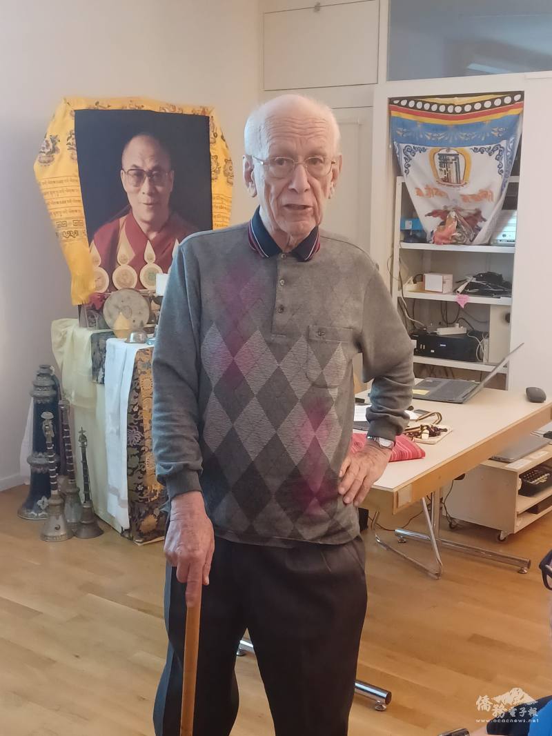 瑞士白冷會葛德神父曾在臺灣深耕服務58年(蘇黎世西藏文化中心提供)
