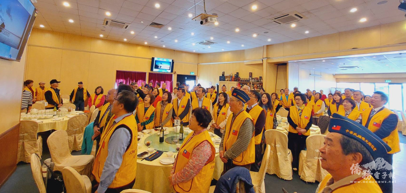 全體高唱中華民國國歌、紐西蘭國歌以及振奮人心的黃埔軍校校歌為活動揭開序幕