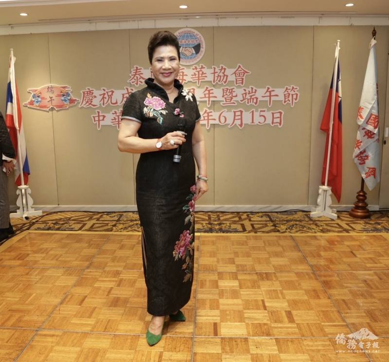 共同主席林來好致詞感謝支持