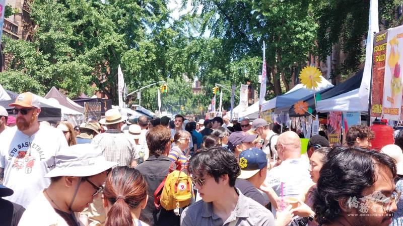 臺灣市集在紐約市布魯克林吸引超過萬人參與