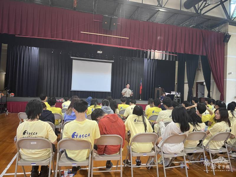 僑青講座講師Kevin Hsieh