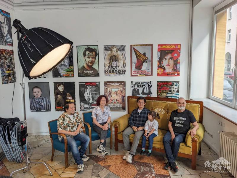 魏德聖接受臺灣網紅『柏零不一樣』採訪（Chris Chen提供）