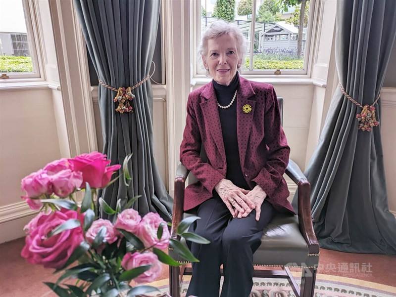 Former president of Ireland Mary Robinson during an interview with CNA in Dublin. CNA photo June 21, 2024