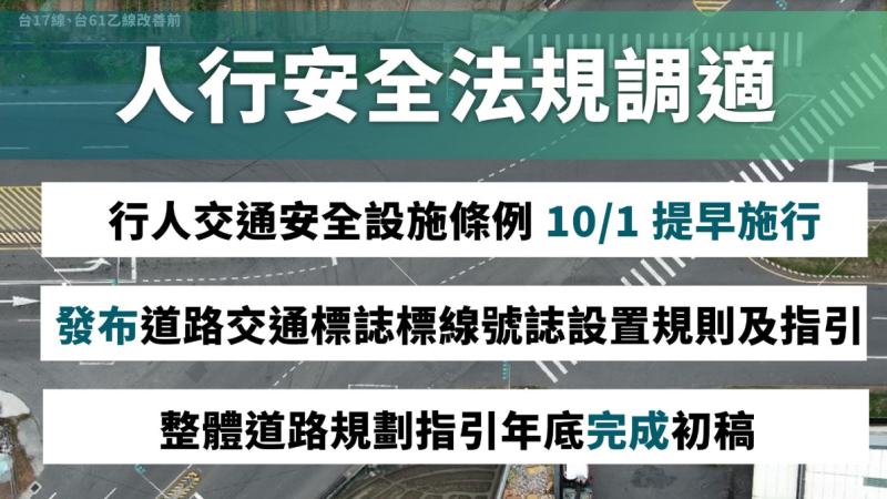 人行安全法規調適