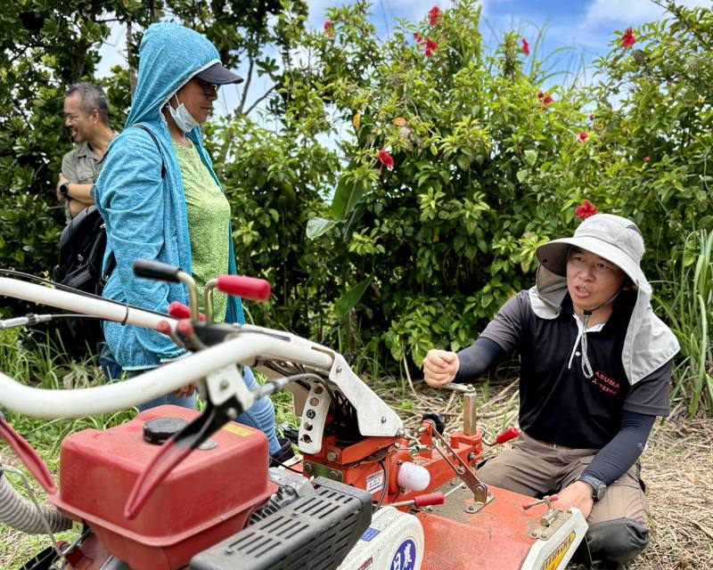 黃副研究員政龍介紹小米省工機械