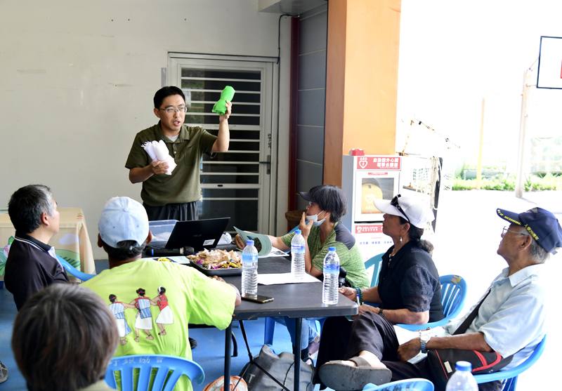 張助理研究員芳魁講授雜糧作物栽培技術