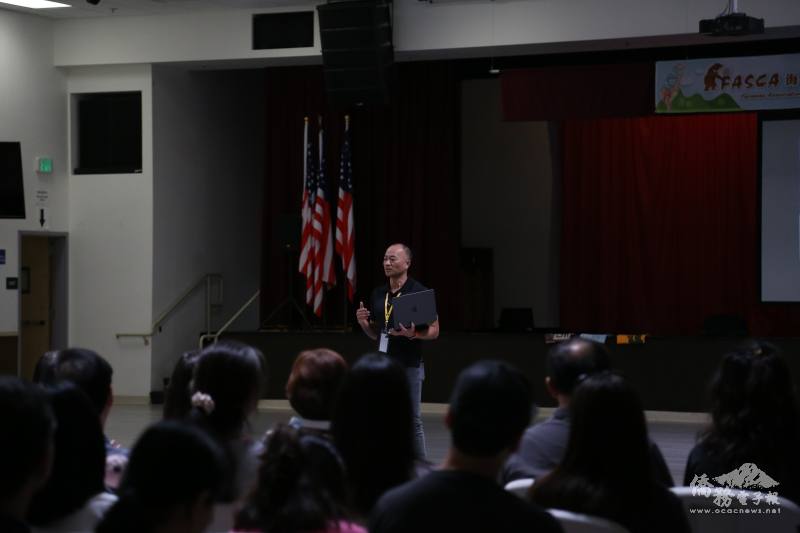 Dr. Hsieh talking about resilience and sense of belonging