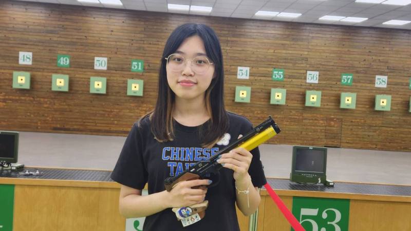 21歲射擊女將劉恆妤希望首度踏上奧運，就能站上頒獎台