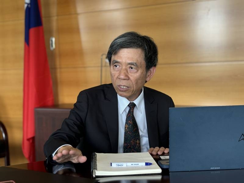 台灣常駐世貿組織代表羅昌發接受中央社專訪指出，WTO談判和改革雖多阻滯，但它原來的功能仍很重要，並使台灣受惠。攝於5月29日。