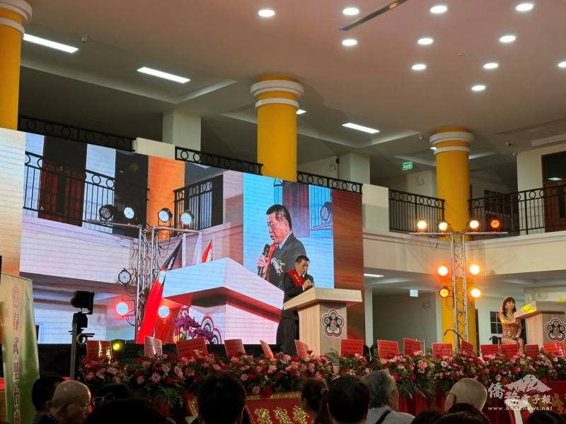 卸任會長王明宗致詞