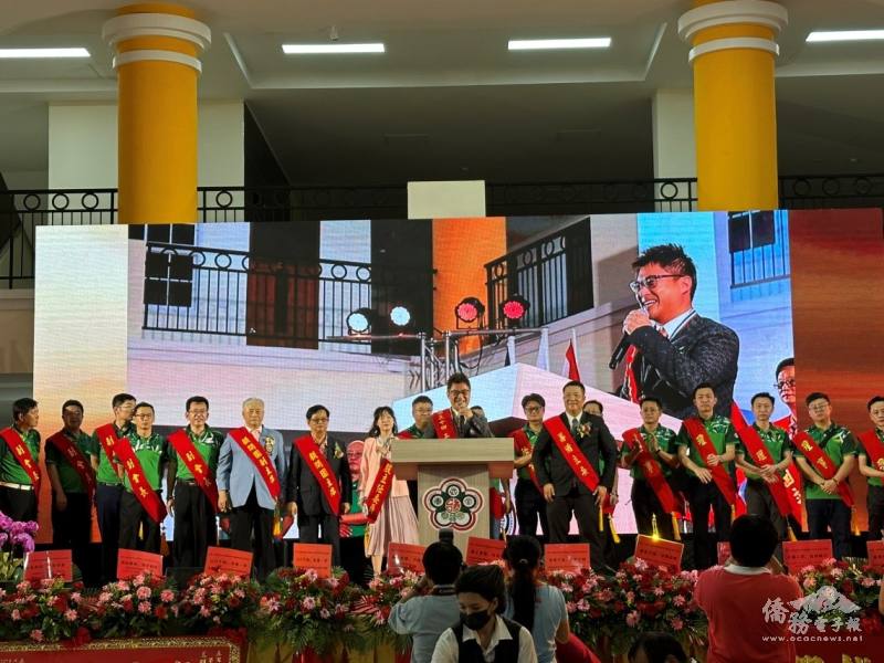 新任會長許登越致詞