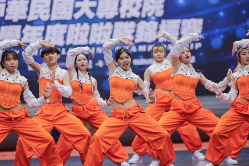 總統府與中華文化總會舉辦「2024總統府音樂會－自由之力」，將邀請世新大學啦啦隊（圖）與日本沖繩縣立西原高等學校行進樂隊共同演出，詮釋民眾熟知的動漫曲目。（文總提供）