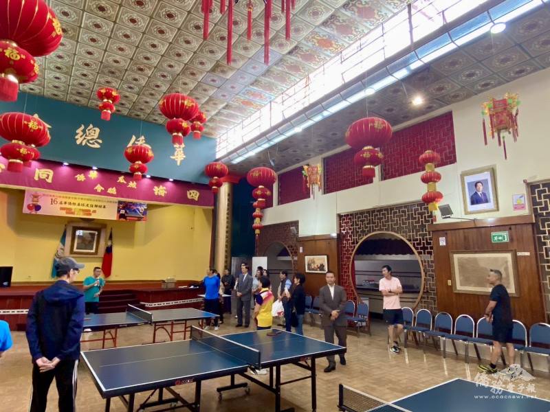 張俊菲出席旅瓜華僑總會第16屆乒乓球錦標賽