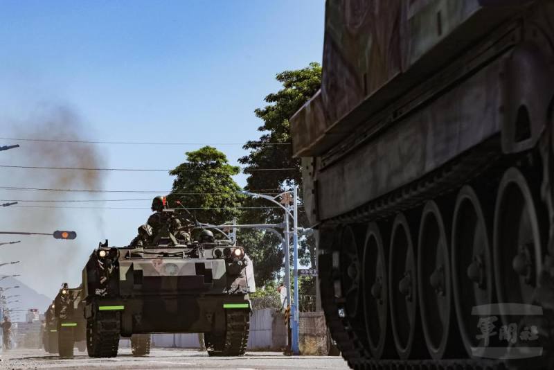 陸軍花東防衛指揮部機步營實施「任務訓練」