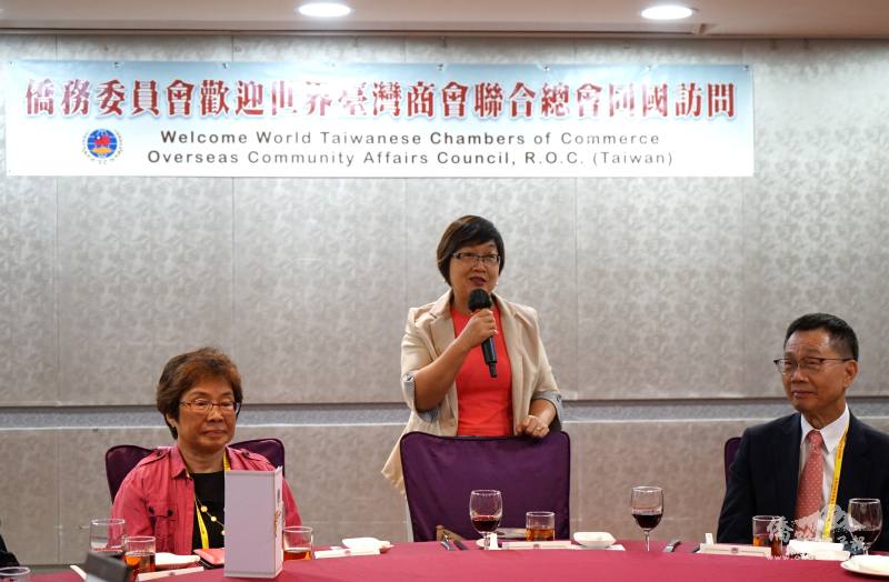 僑委會委員長徐佳青致詞