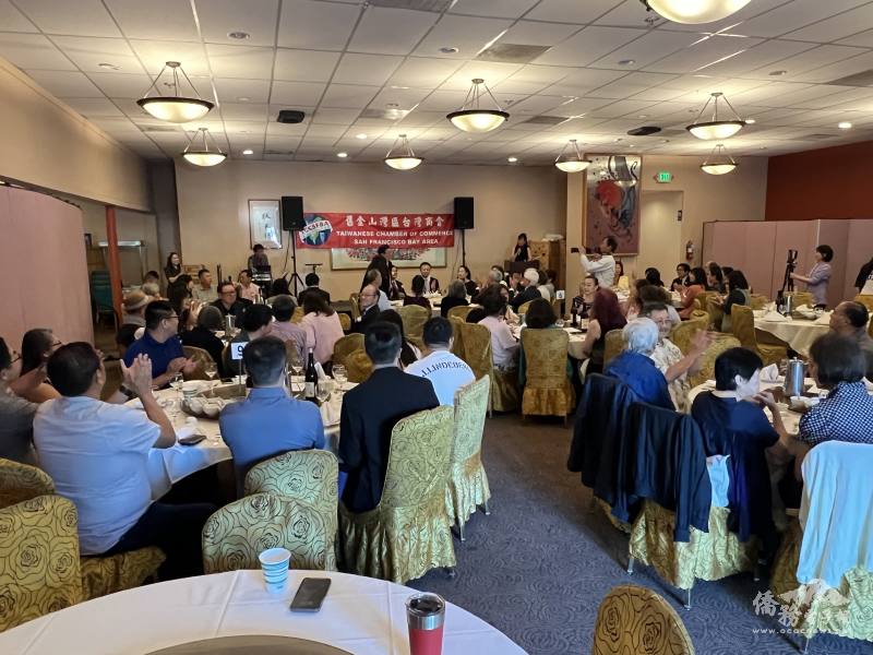 舊金山臺灣商會 第30屆會長交接典禮會場