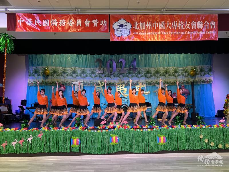 美國加州排舞協會表演