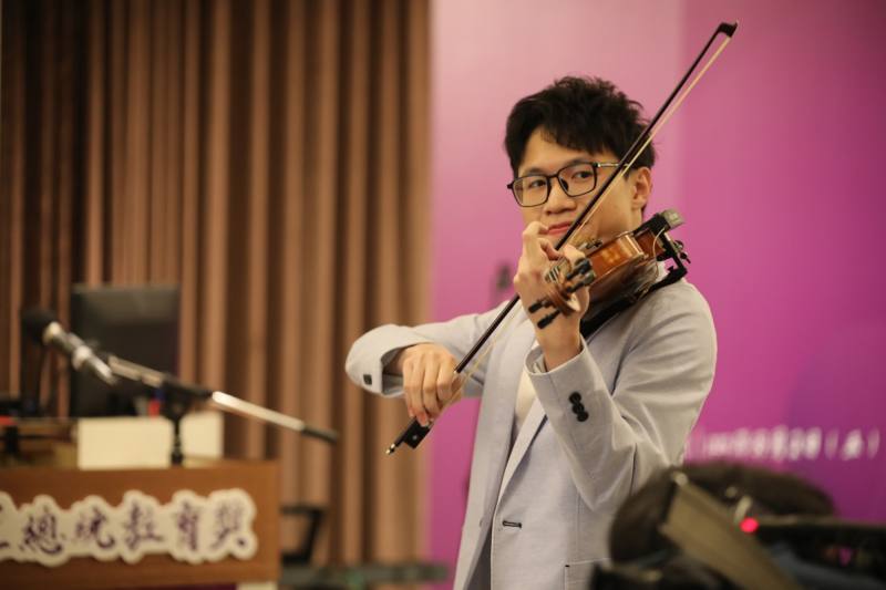 2019年獲獎者陳冠文小提琴表演