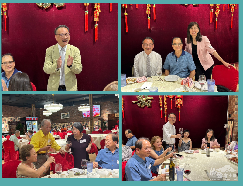 拉斯維加斯臺灣人同鄉會熱烈與阮昭雄交流