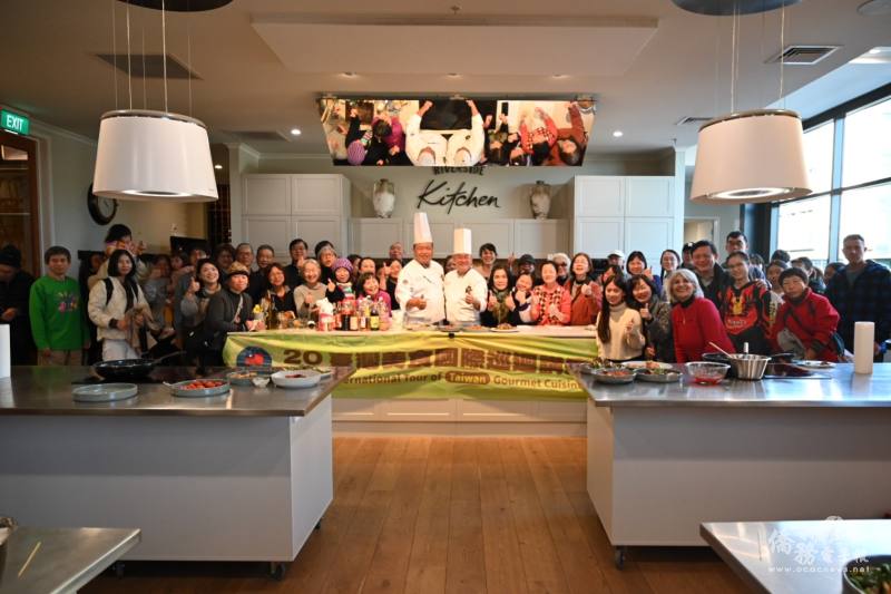 廚藝教學講座大合照