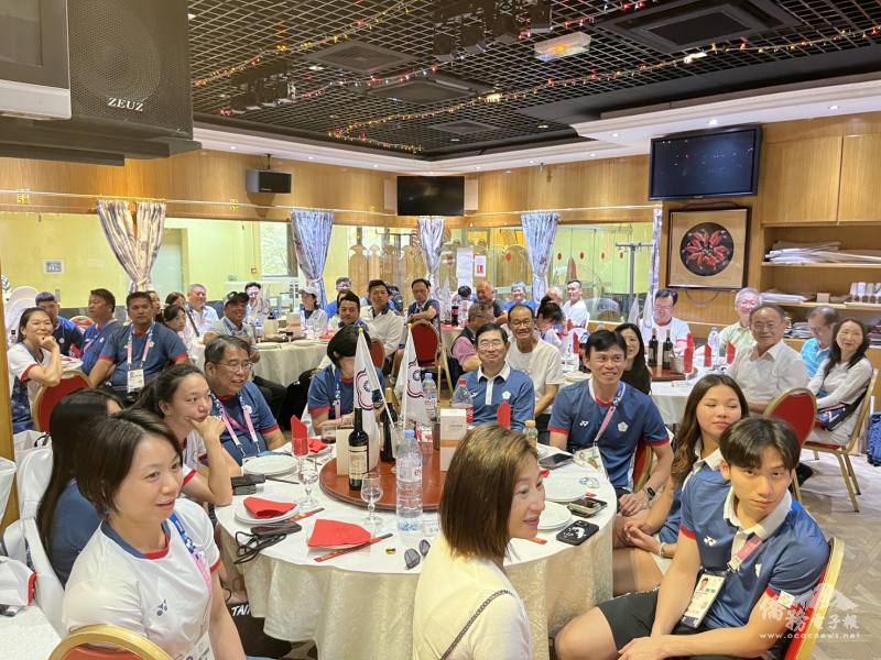 中華奧運代表團教練及選手出席餐會